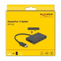 Delock množitelj DisplayPort 4x1 4K MST 87794
