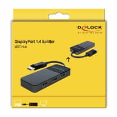 Delock množitelj DisplayPort 3x1 4K MST 87737
