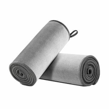BASEUS krpa za čišćenje automobila 40x40cm 2kom siva CRXCMJ-0G