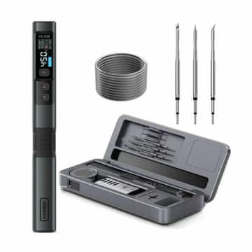 FNIRSI prijenosni lemilica TipC 100W set u kućištu HS-02B Plus Tool Box