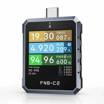 FNIRSI tester USB napajanja TipC E-Marker FNB-C2