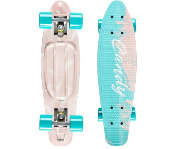 MoMi Qkids Galaxy dječji skateboard, plavi