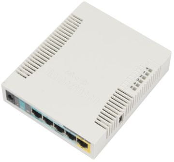 Mikrotik RB951Ui-2HnD PoE bežični pristupnik s 5 portova