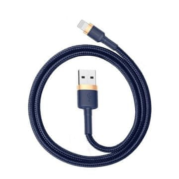 BASEUS Baseus Cafule Lightning kabel 1,5A 2m (zlatna+tamnoplava)