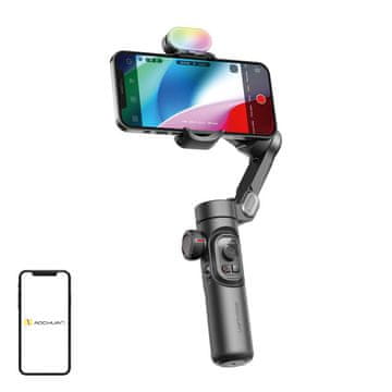 MojPlanet AOCHUAN XE gimbal s RGB rasvjetom (crna)