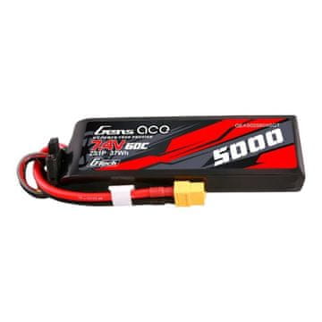 Gens Ace Akumulator Gens ace G-Tech 5000mAh 7.4V 60C 2S1P Lipo PC s XT60 konektorom