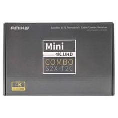 Amiko Satelitski prijemnik MINI 4K UHD COMBO