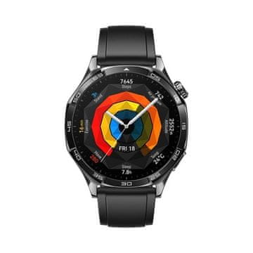 Huawei Pametni sat Watch GT 5 46mm Active - Black + Black Fluoroelastomer Strap
