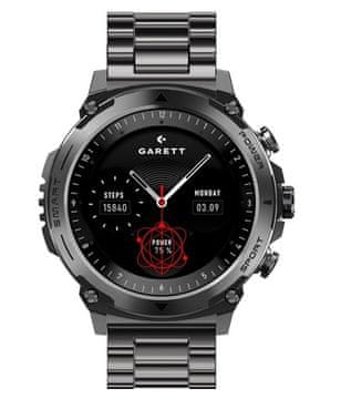 Garett Pametni sat Atom Black Steel