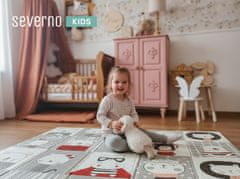 Severno Dvostrana dječja prostirka od pjene Severno Kids Little Darling 180x120 cm