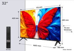 TCL 32S5L FHD TV, QLED