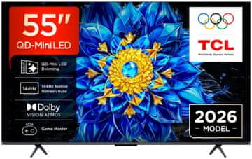 TCL 55P8L 4K UHD TV, QD Mini LED, Google TV