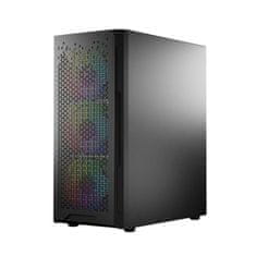 Modecom Aramis ARGB Midi ATX kućište 2xUSB2.0, 1xUSB3.0 Ventilator: 4x12cm, kaljeno staklo, RGB, Gaming