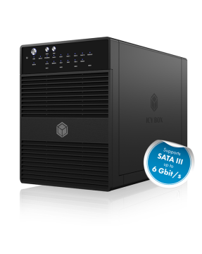 RaidSonic IcyBox IB-RD3640SU3 3,5" SATA vanjski RAID sustav s 4 utora