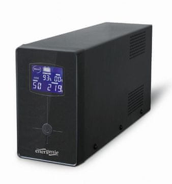 Gembird EG-UPS-032 LCD 850VA UPS 1xSchuko, 2xIEC C13, 850VA, 510W, LCD, RJ11/RJ45, USB