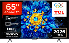 65P8L 4K UHD TV, QD Mini LED, Google TV