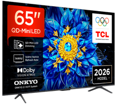 TCL 65P8L 4K UHD TV, QD Mini LED, Google TV