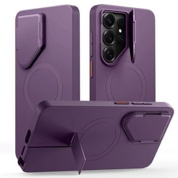 Tech-protect Kevlar Aura MagSafe maska za Samsung Galaxy S26 Ultra, ljubičasta