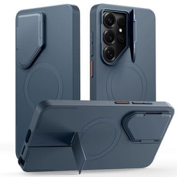 Tech-protect Kevlar Aura MagSafe maska za Samsung Galaxy S26 Ultra, tamnoplava