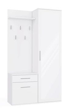 Topeshop Ormar DUO WHITE