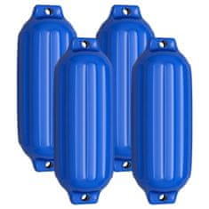 Northix Set 4 PVC bokobrana za brod 68,5x21,5 cm plavi