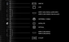 TCL 75P8L 4K UHD TV, QD Mini LED, Google TV