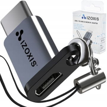 Izoksis USB-C na USB micro B 2.0 OTG adapter