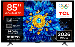 TCL 85P8L 4K UHD TV, QD Mini LED, Google TV
