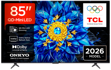 TCL 85P8L 4K UHD TV, QD Mini LED, Google TV