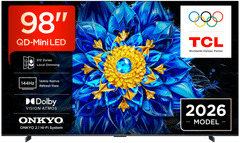 TCL 95P8L 4K UHD TV, QD Mini LED, Google TV