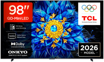 TCL 95P8L 4K UHD TV, QD Mini LED, Google TV
