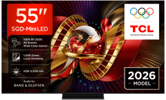 TCL 55C8L 4K UHD TV, SQD-Mini LED, GoogleTV