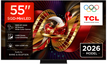 TCL 55C8L 4K UHD TV, SQD-Mini LED, GoogleTV