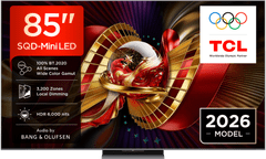 TCL 85C8L 4K UHD TV, SQD-Mini LED, GoogleTV