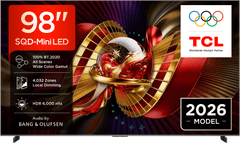 TCL 98C8L 4K UHD TV, SQD-Mini LED, GoogleTV