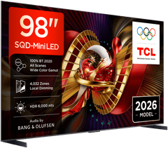 TCL 98C8L 4K UHD TV, SQD-Mini LED, GoogleTV