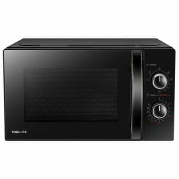 TOSHIBA MW2 MG20PBK mikrovalovna pečica, 20l, 1000W s Grill funkcijom