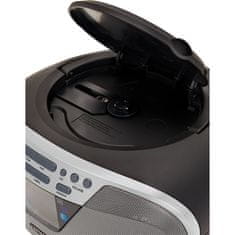AIWA BBTU-500DAB/SL prijenosni boombox CD/MP3/USB/Bluetooth radio z DAB+/FM-RDS 