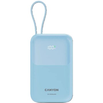 Canyon OnPower 101 prijenosna baterija, 10000 mAh, plava (CNS-CPB101BL)