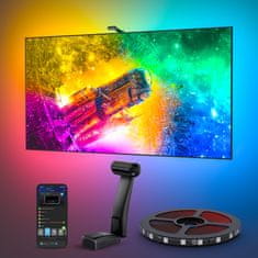 Govee Envisual TV Backlight T2 ambijentalno svjetlo za TV, LED, 190,5 cm - 215,9 cm (75-85), crno