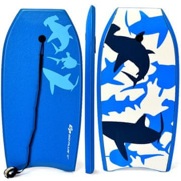 Northix Dječja bodyboard SUP daska za surfanje 104 x 52 cm plava