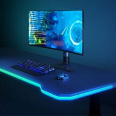 Govee RGBIC LED neonska stolna svjetla od užeta za rub stola, 3 m, RGBIC