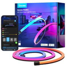Govee RGBIC LED neonska stolna svjetla od užeta za rub stola, 3 m, RGBIC