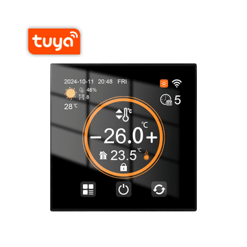 BOT WiFi sobni termostat Tuya RTL5 16A crni