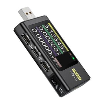 FNIRSI FNIRSI FNB58 tester USB priključka, crni