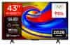 TCL 43P7L 4K UHD televizor, QLED, GoogleTV