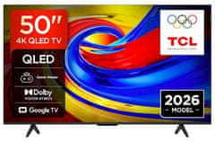 TCL 50P7L 4K UHD televizor, QLED, GoogleTV