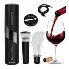 Ruhhy Set električnih otvarača za vino s baterijom od 500 mAh, USB