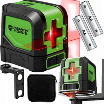 Dexxer Elektronička samonivelirajuća križna crvena laserska libela LS100