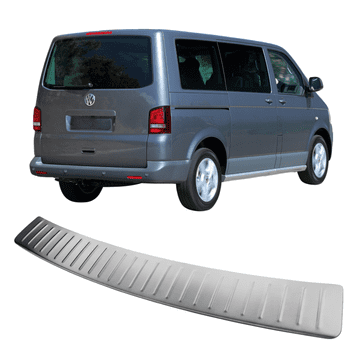 Obloga vrata prtljažnika, nehrđajući čelik, krom, Volkswagen T5 2003.-2015.